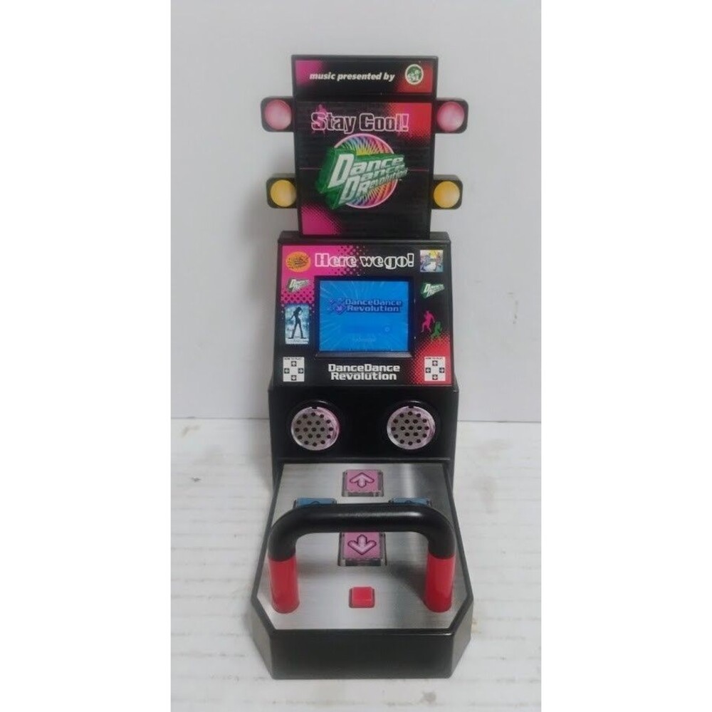 SUPER IMPULSE BOARDWALK ARCADE DANCE DANCE REVOLUTION MINI CABINET WORKING